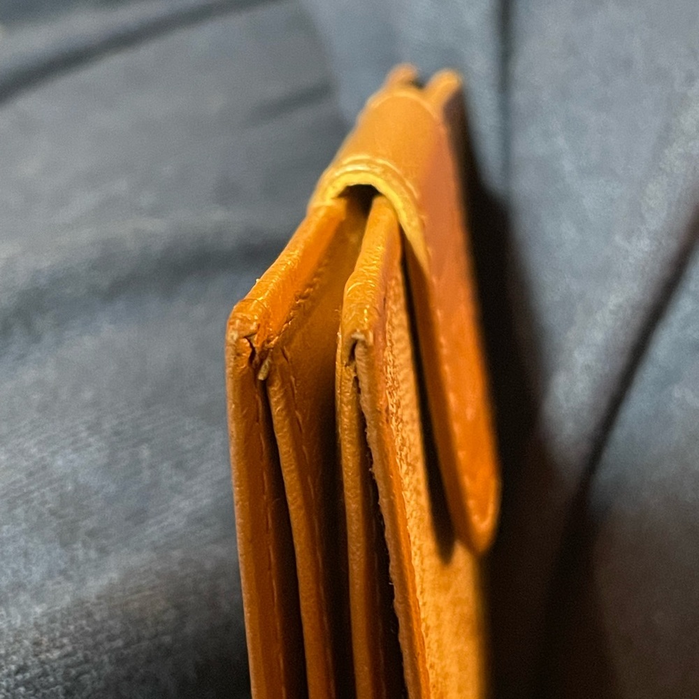 Celine Brown Wallet with Monogram Design - Picture 12 of 16